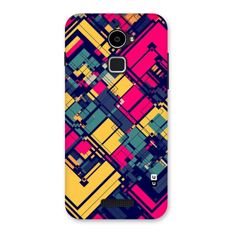 Classic Abstract Coloured Back Case for Coolpad Note 3 Lite