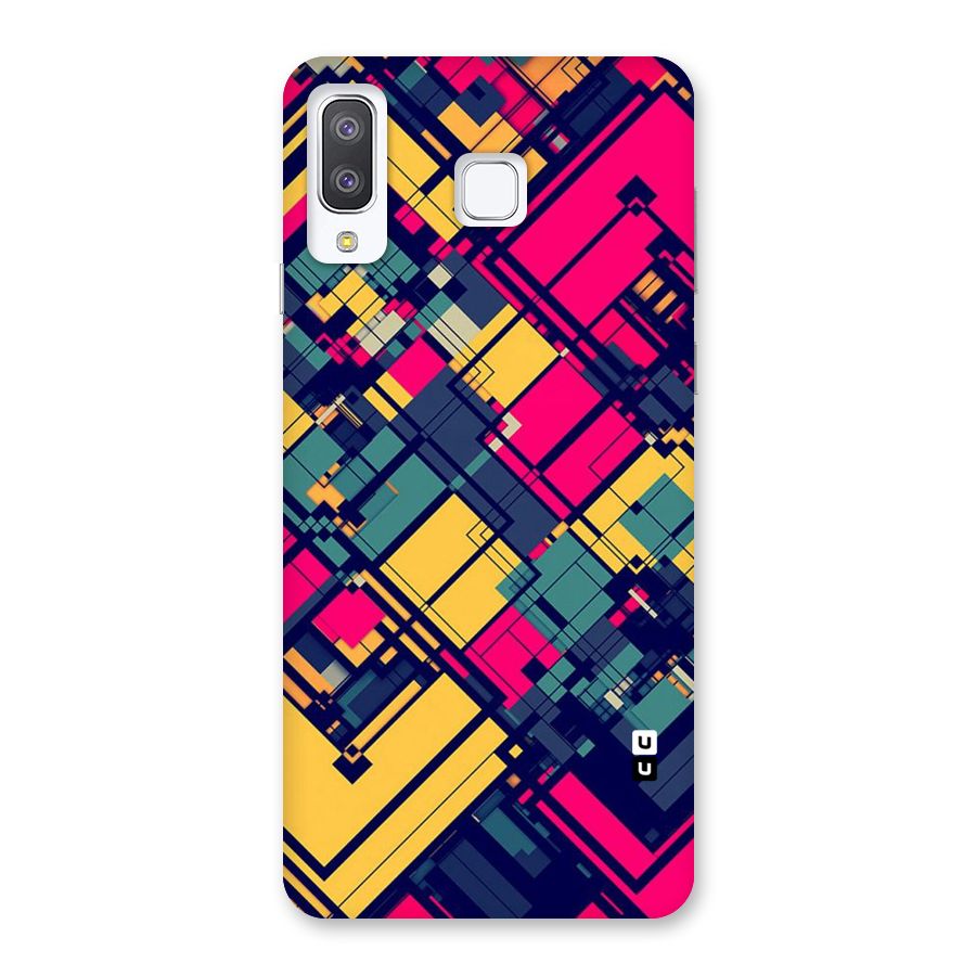 Classic Abstract Coloured Back Case for Galaxy A8 Star