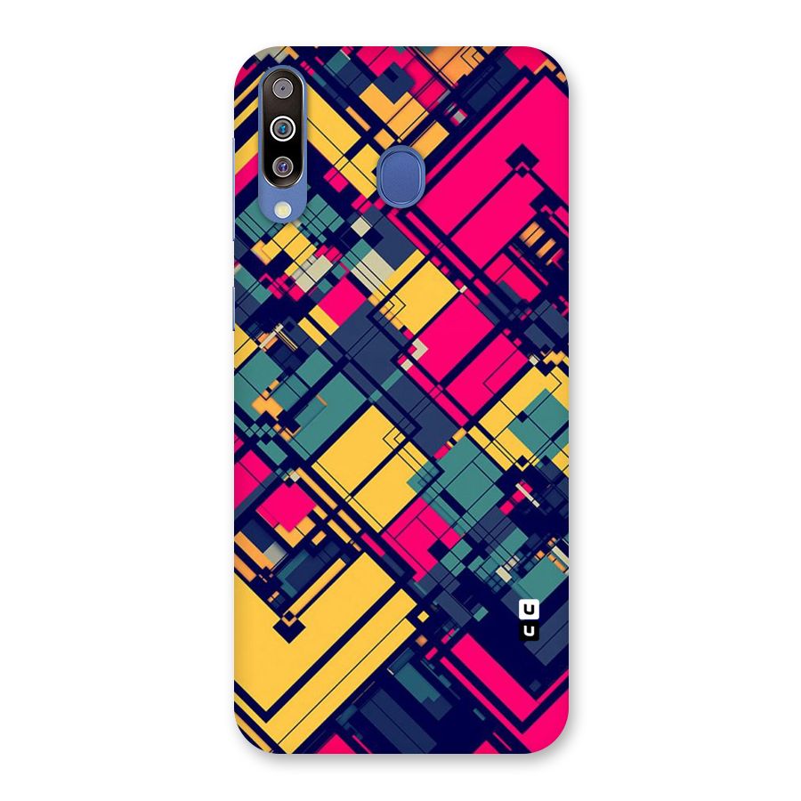 Classic Abstract Coloured Back Case for Galaxy M30