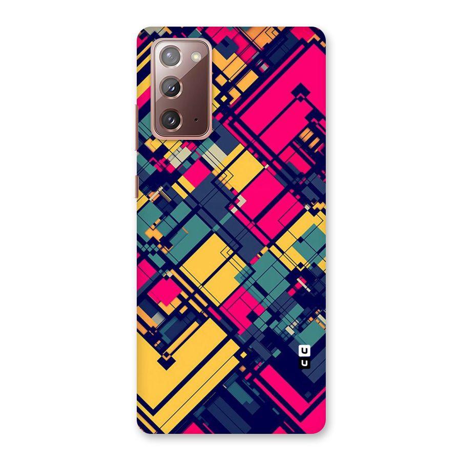 Classic Abstract Coloured Back Case for Galaxy Note 20