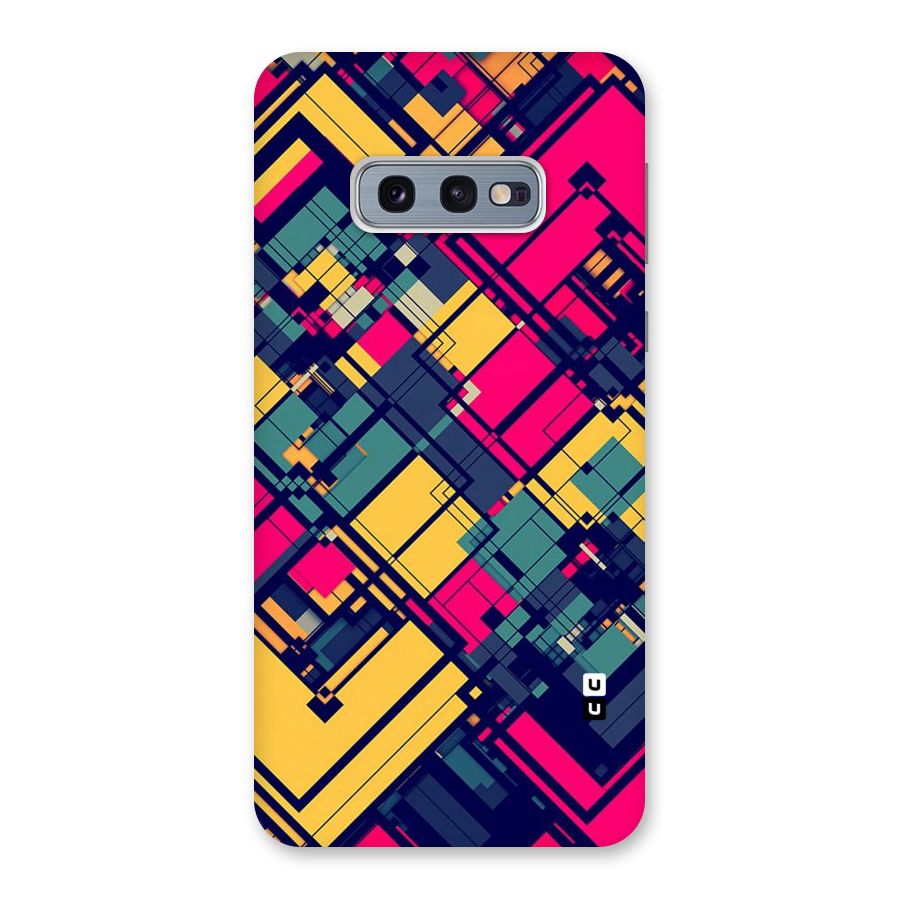 Classic Abstract Coloured Back Case for Galaxy S10e