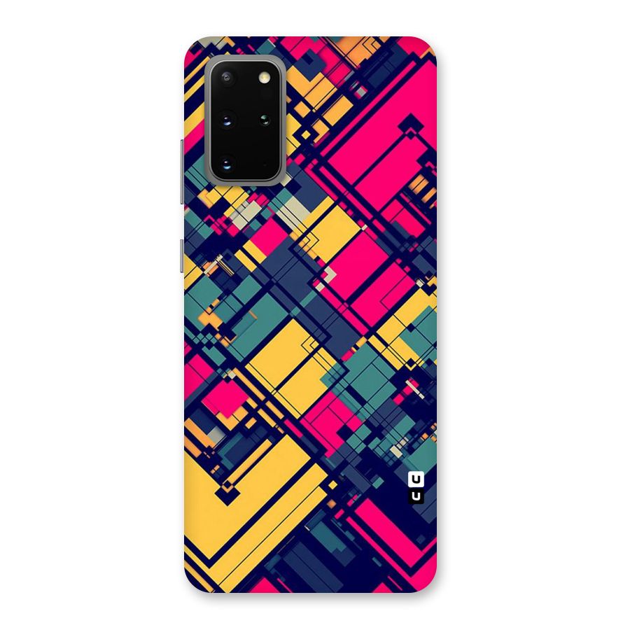 Classic Abstract Coloured Back Case for Galaxy S20 Plus