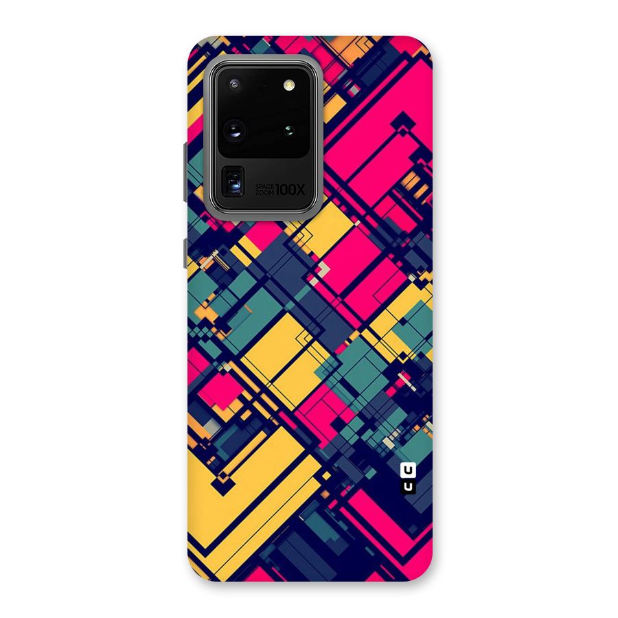 Classic Abstract Coloured Back Case for Galaxy S20 Ultra