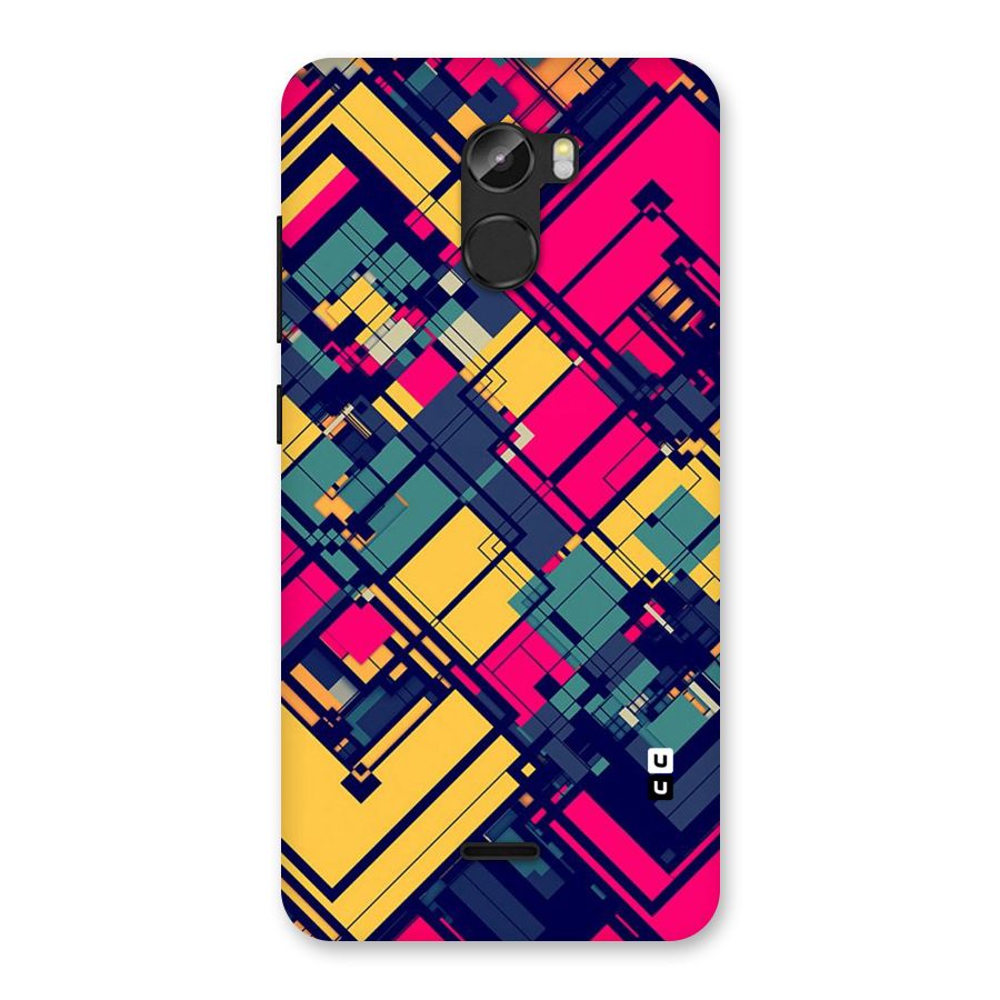 Classic Abstract Coloured Back Case for Gionee X1