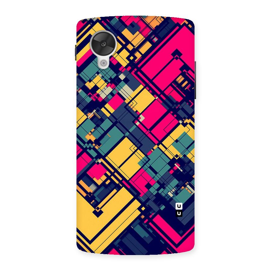 Classic Abstract Coloured Back Case for Google Nexsus 5