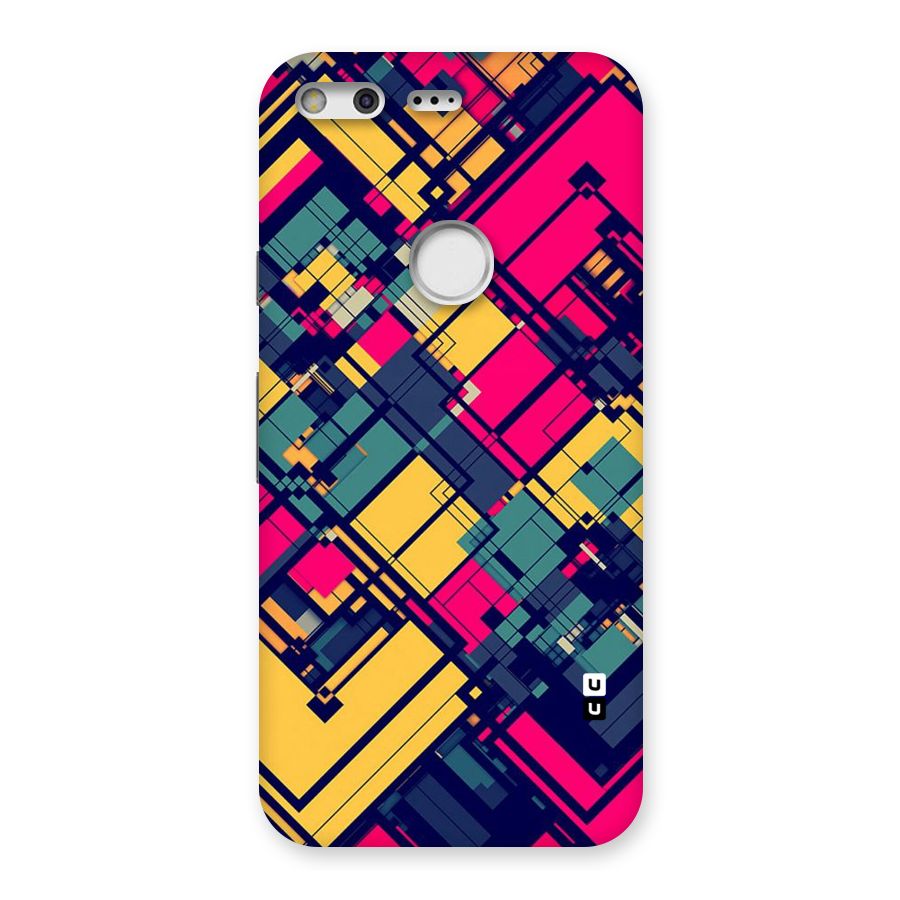 Classic Abstract Coloured Back Case for Google Pixel