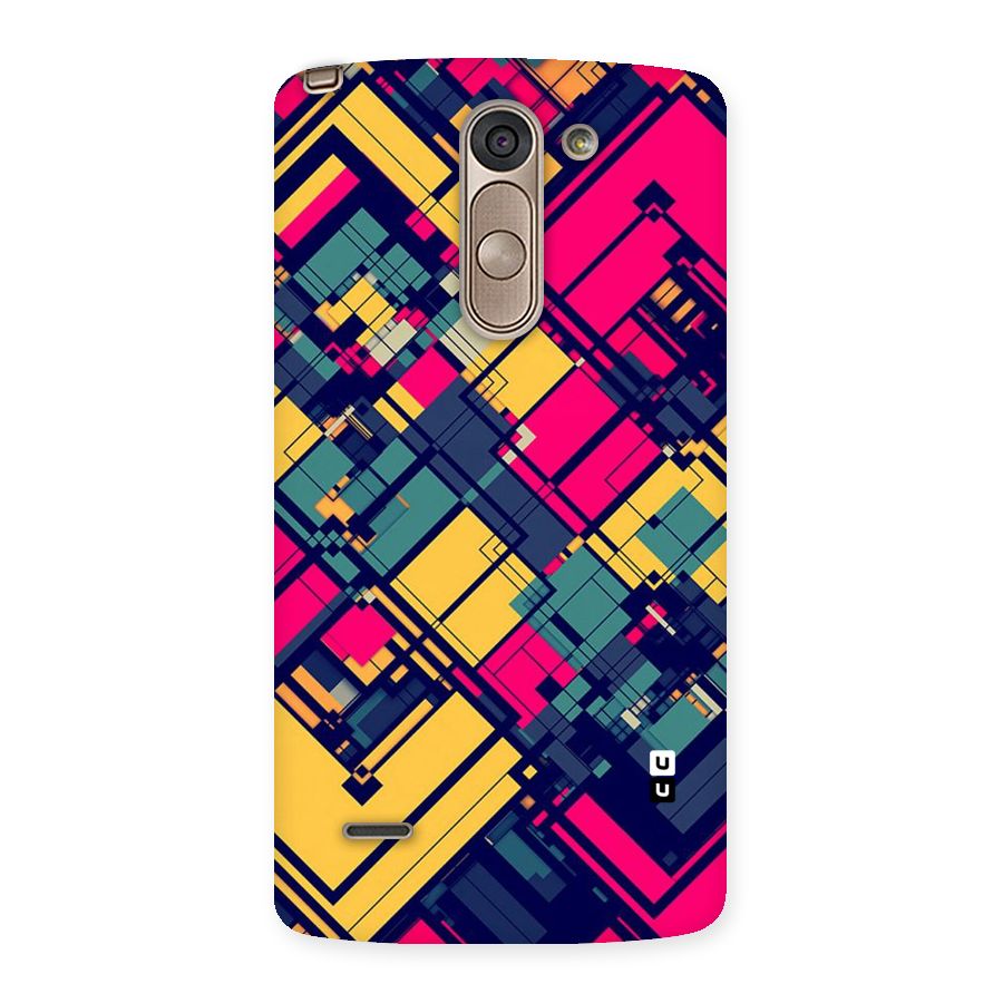 Classic Abstract Coloured Back Case for LG G3 Stylus