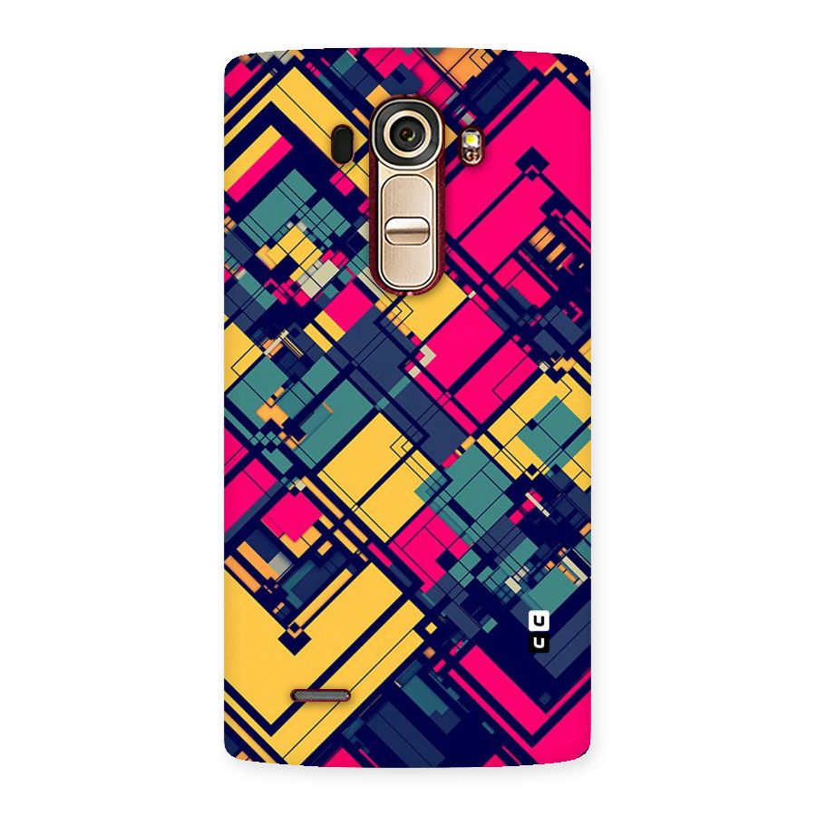 Classic Abstract Coloured Back Case for LG G4