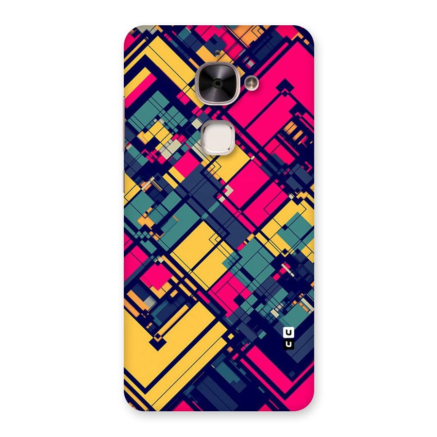 Classic Abstract Coloured Back Case for Le 2