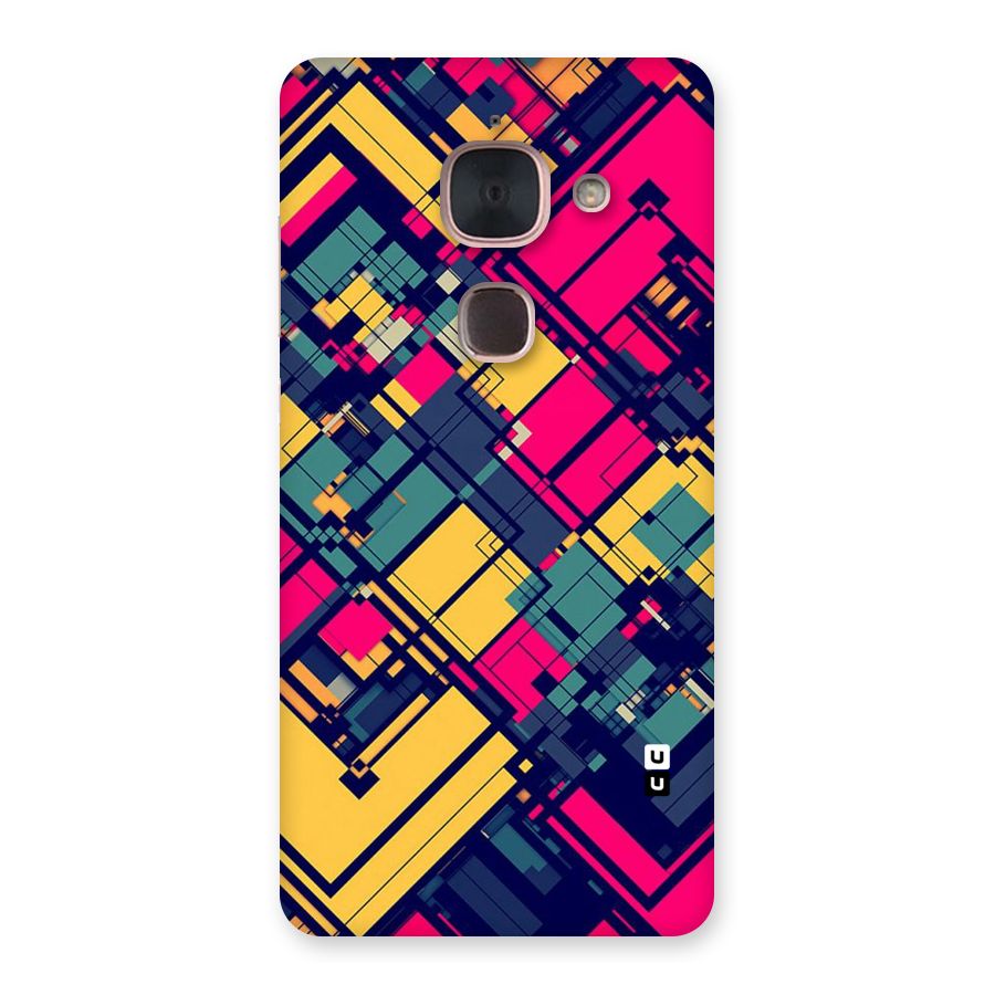 Classic Abstract Coloured Back Case for Le Max 2