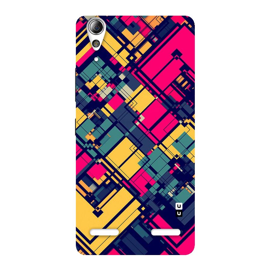 Classic Abstract Coloured Back Case for Lenovo A6000