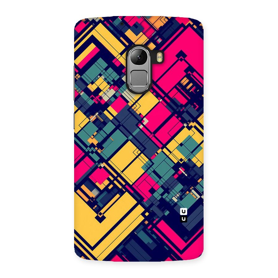 Classic Abstract Coloured Back Case for Lenovo K4 Note