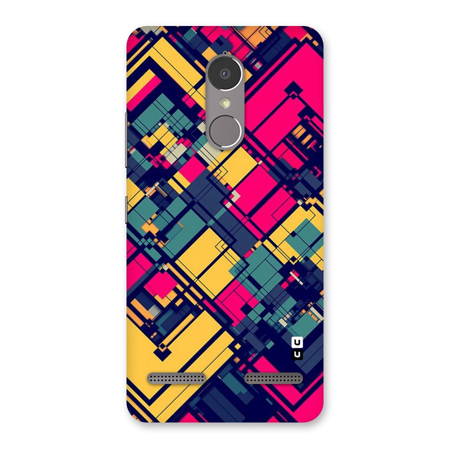 Classic Abstract Coloured Back Case for Lenovo K6 Power
