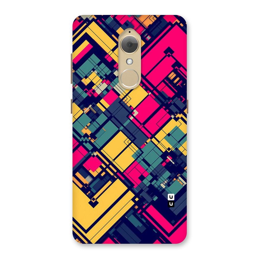 Classic Abstract Coloured Back Case for Lenovo K8