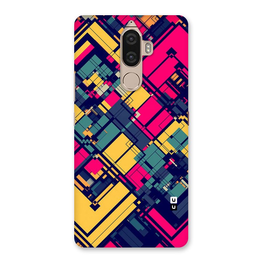 Classic Abstract Coloured Back Case for Lenovo K8 Note