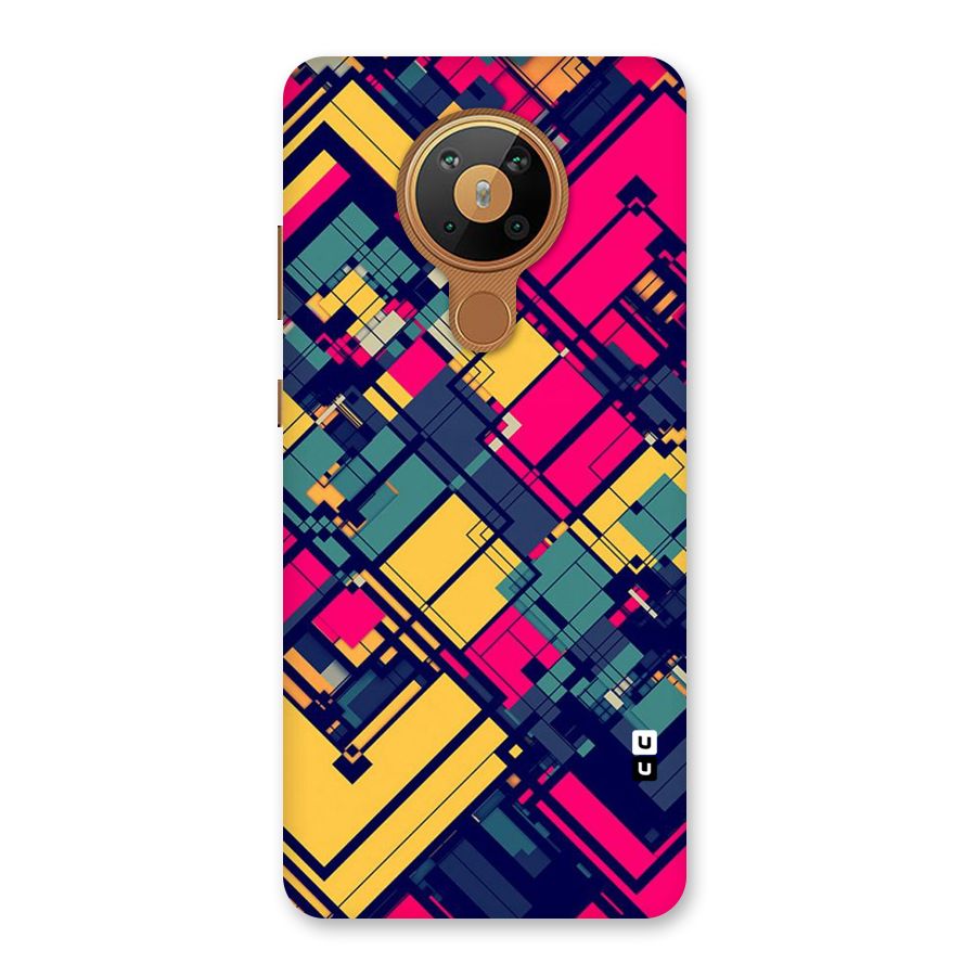 Classic Abstract Coloured Back Case for Nokia 5.3