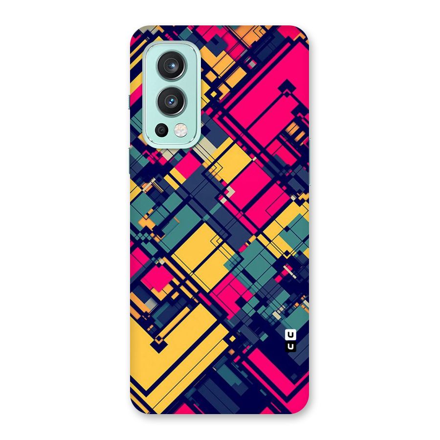 Classic Abstract Coloured Back Case for OnePlus Nord 2 5G