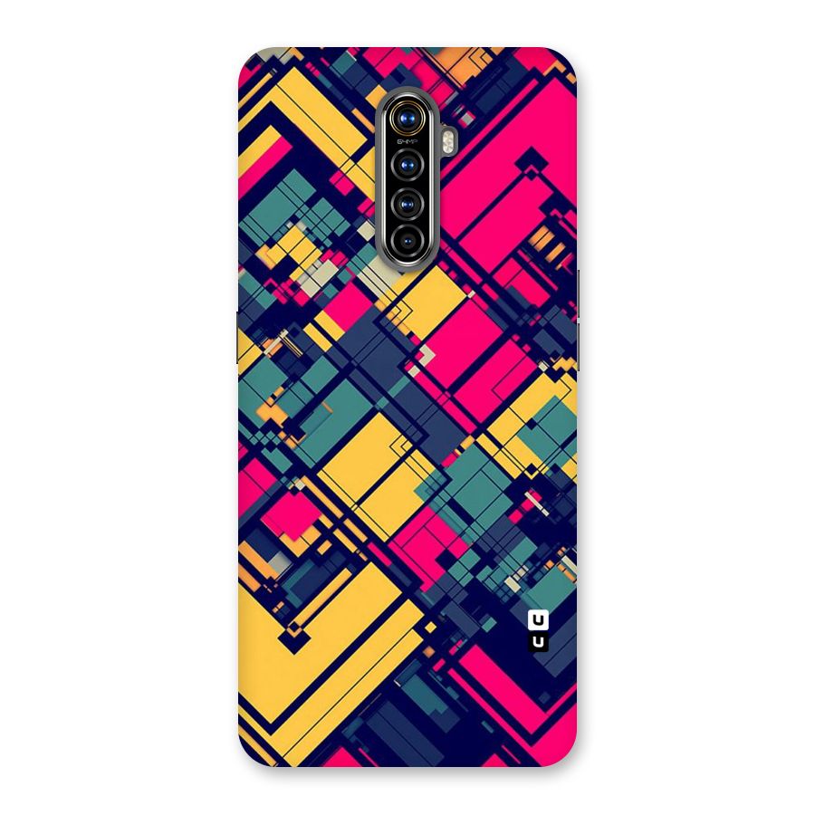 Classic Abstract Coloured Back Case for Realme X2 Pro