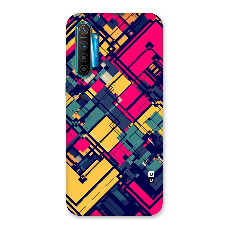Classic Abstract Coloured Back Case for Realme XT