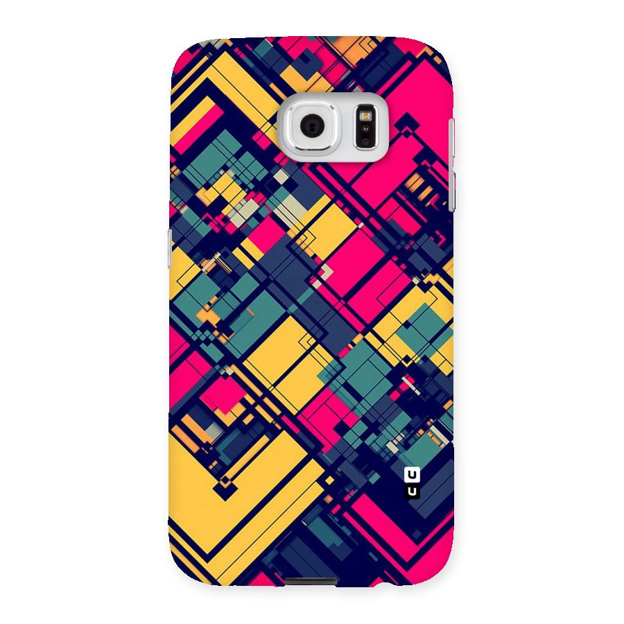 Classic Abstract Coloured Back Case for Samsung Galaxy S6
