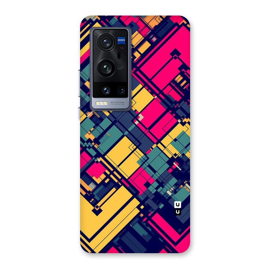 Classic Abstract Coloured Back Case for Vivo X60 Pro Plus