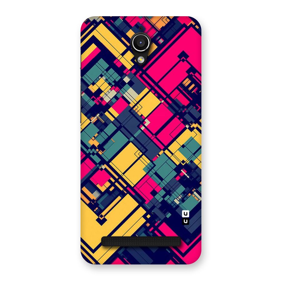 Classic Abstract Coloured Back Case for Zenfone Go