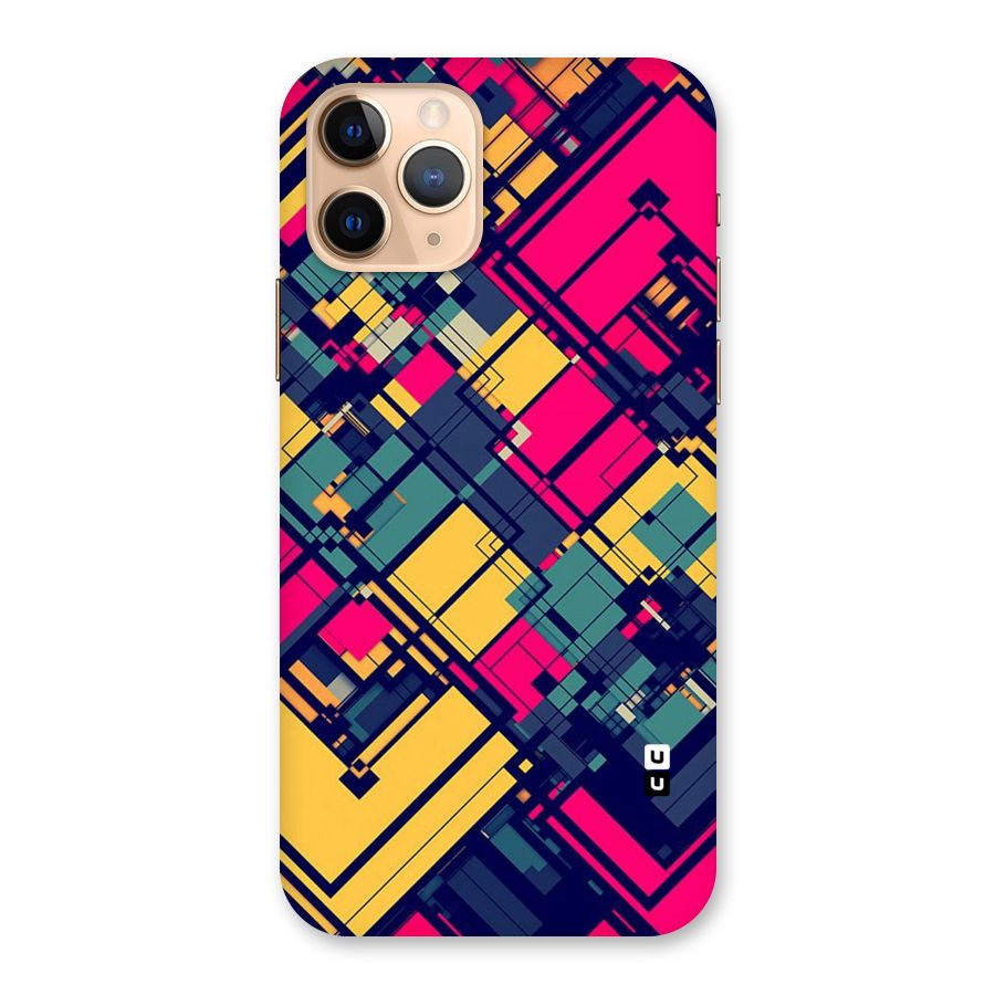 Classic Abstract Coloured Back Case for iPhone 11 Pro