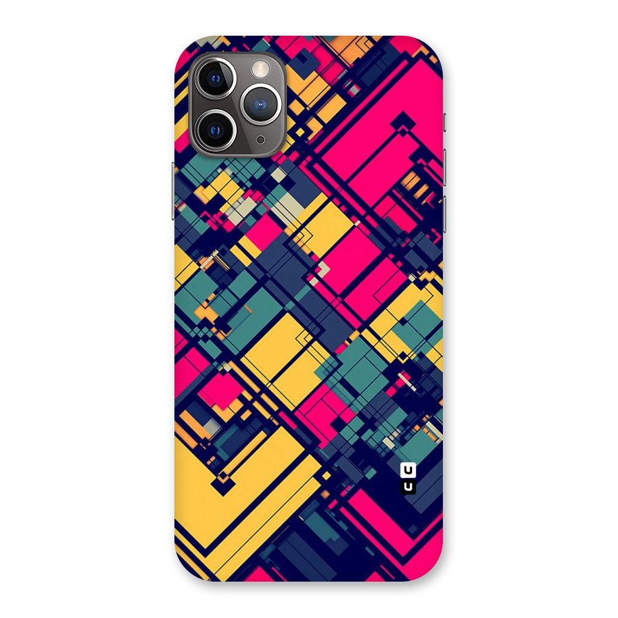 Classic Abstract Coloured Back Case for iPhone 11 Pro Max