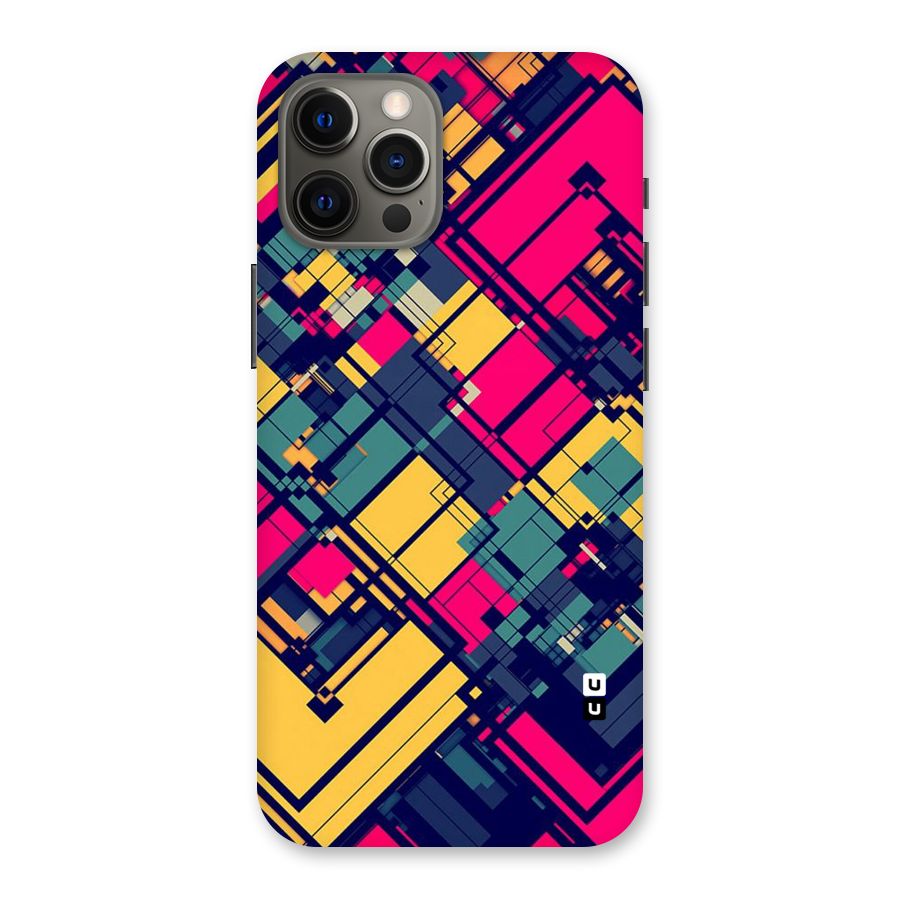 Classic Abstract Coloured Back Case for iPhone 12 Pro Max