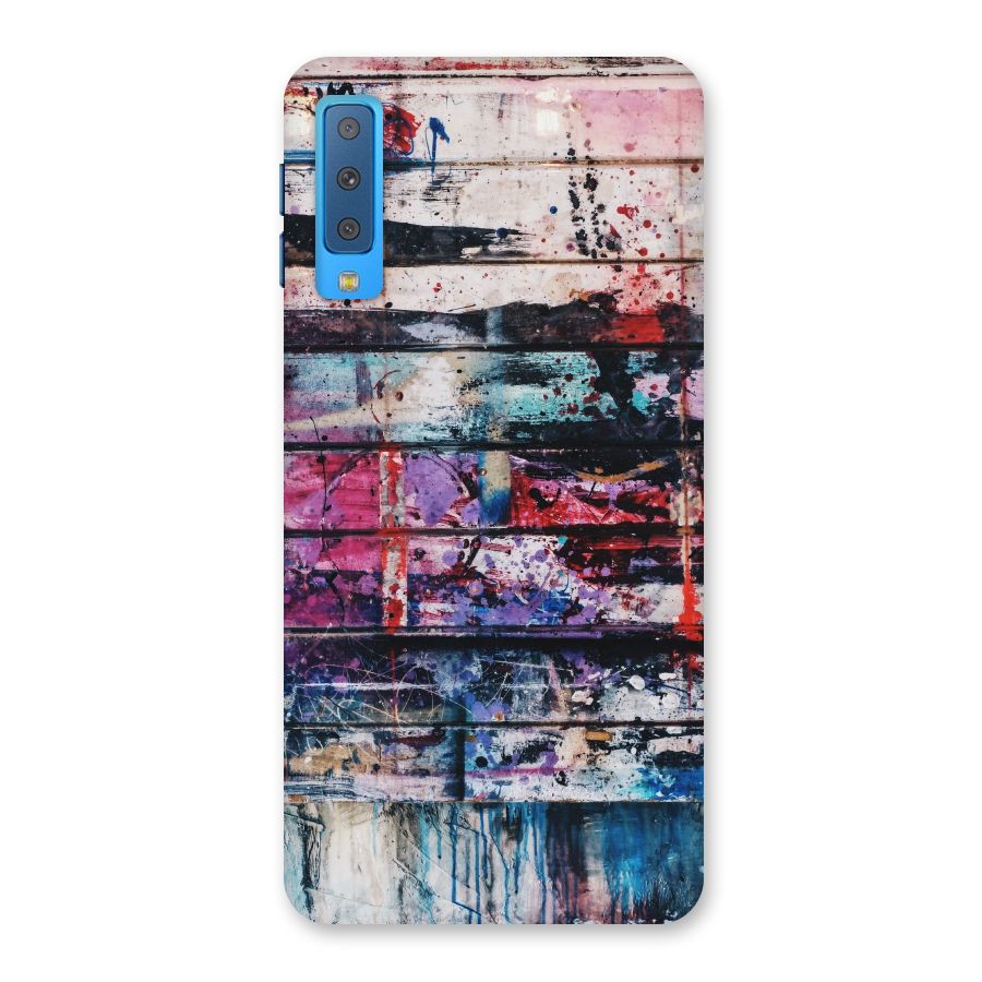 Classic Art Splash Back Case for Galaxy A7 (2018)