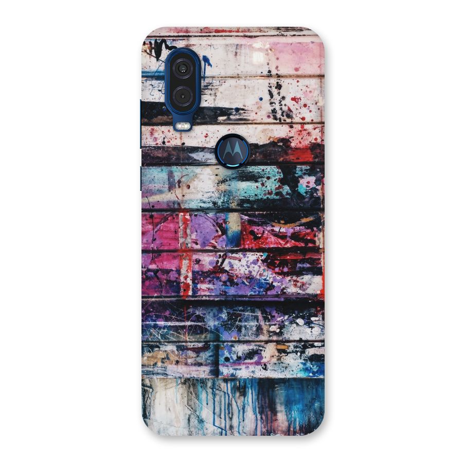Classic Art Splash Back Case for Motorola One Vision
