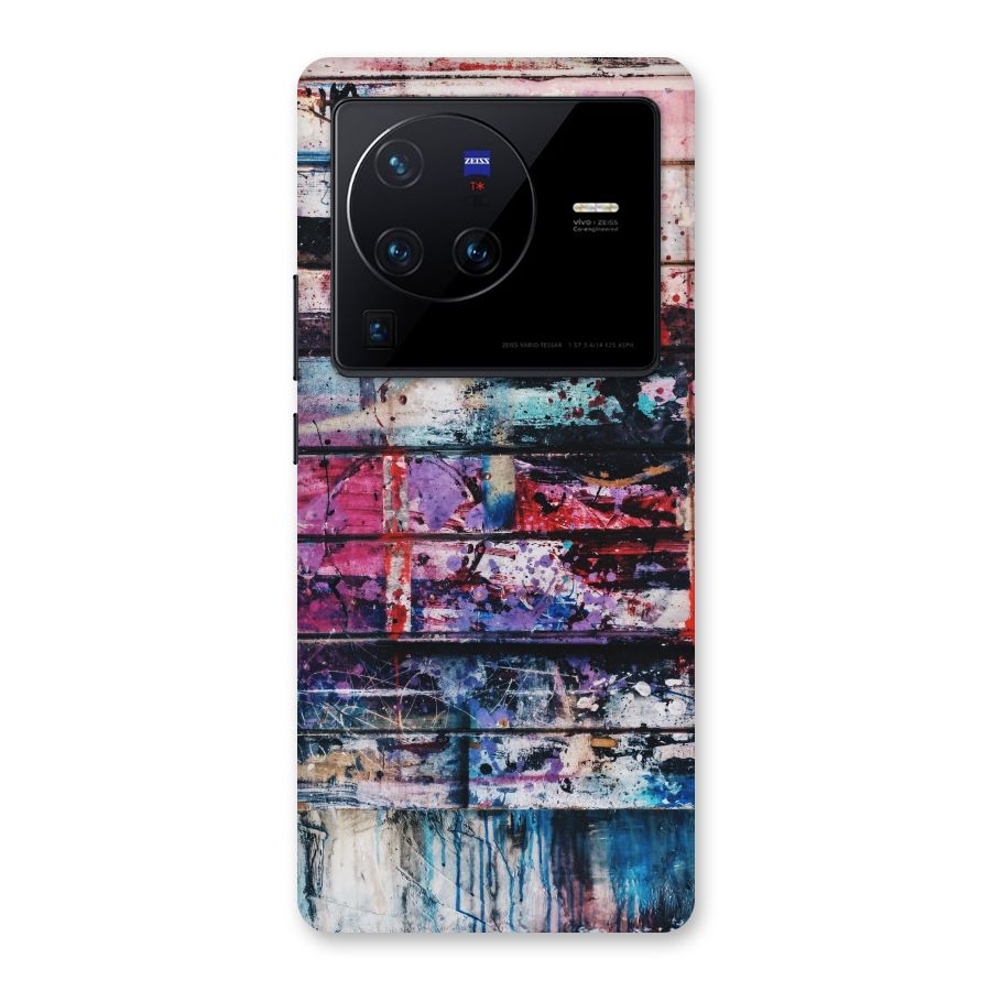 Classic Art Splash Back Case for Vivo X80 Pro