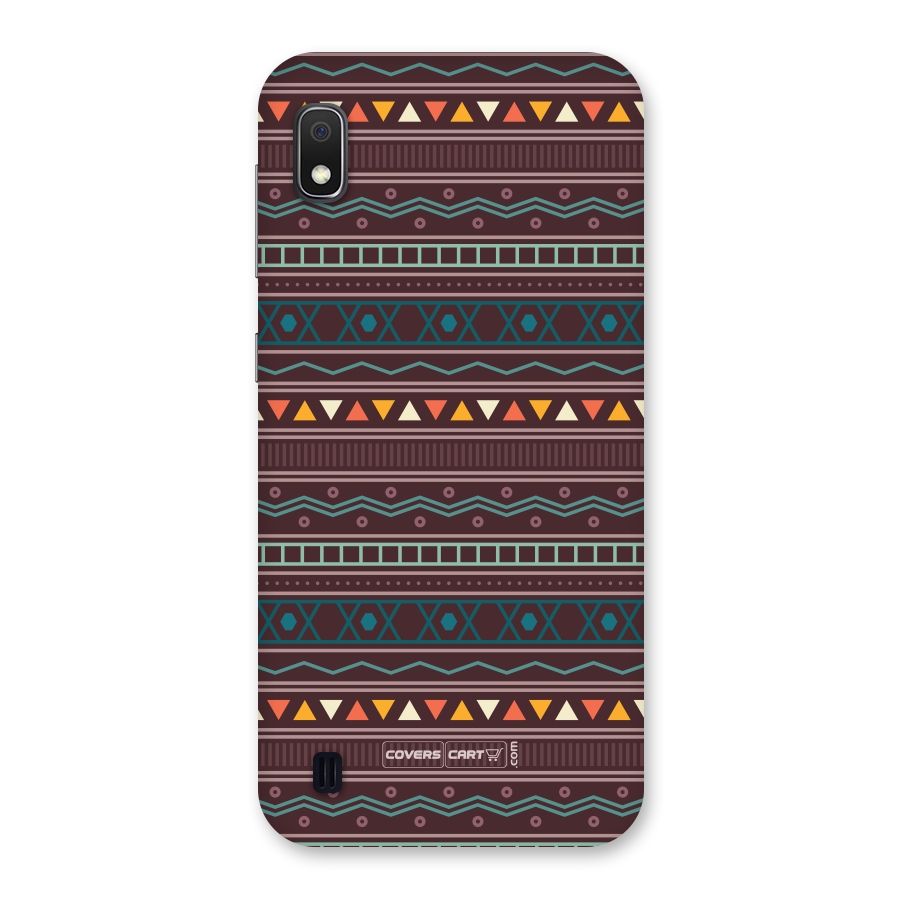 Classic Aztec Pattern Back Case for Galaxy A10