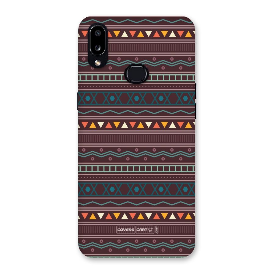 Classic Aztec Pattern Back Case for Galaxy A10s