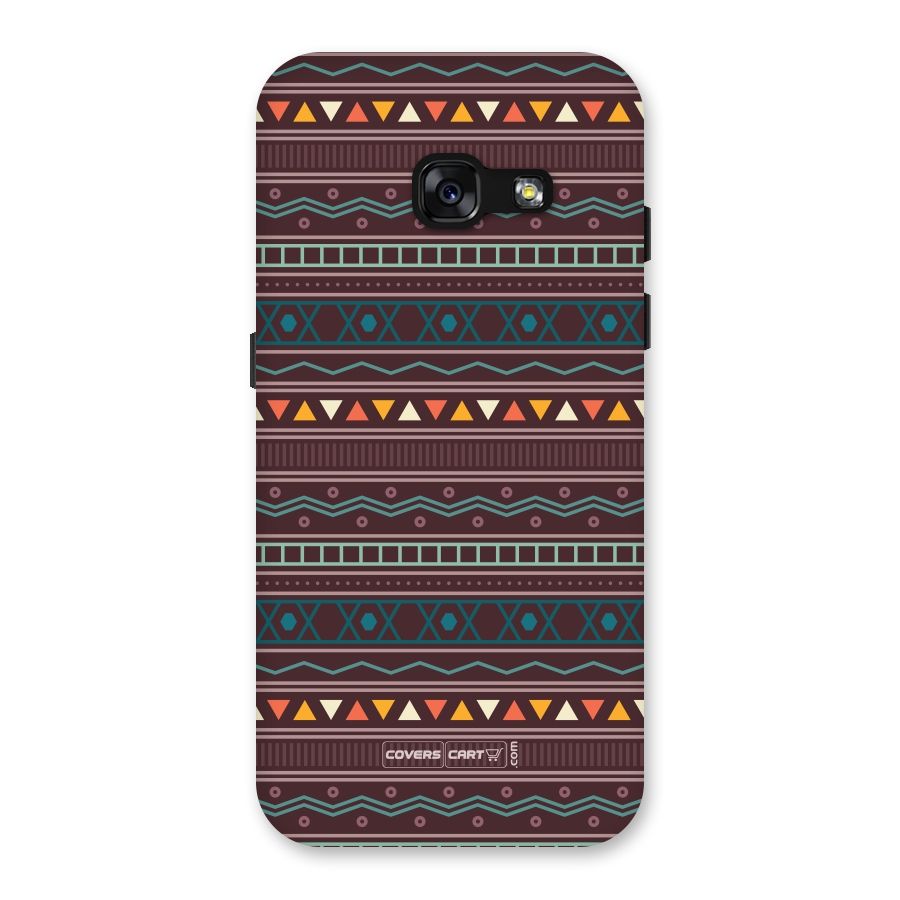 Classic Aztec Pattern Back Case for Galaxy A3 (2017)