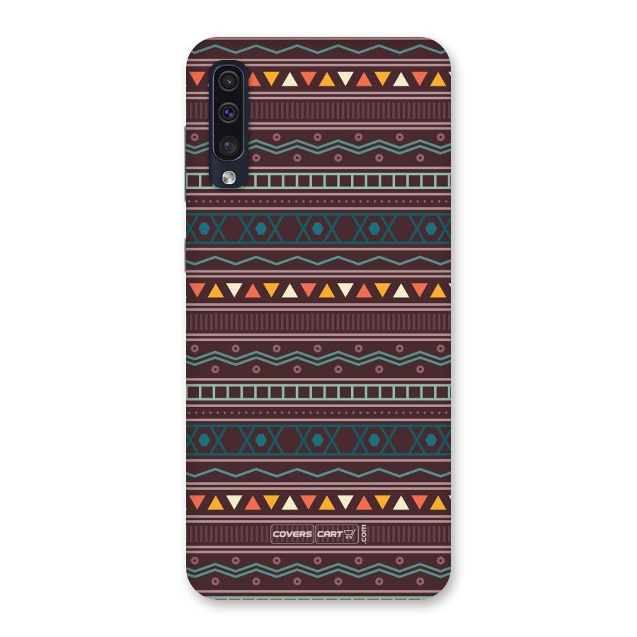 Classic Aztec Pattern Back Case for Galaxy A50s