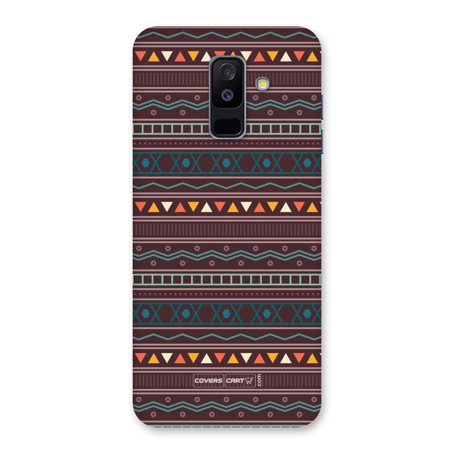 Classic Aztec Pattern Back Case for Galaxy A6 Plus