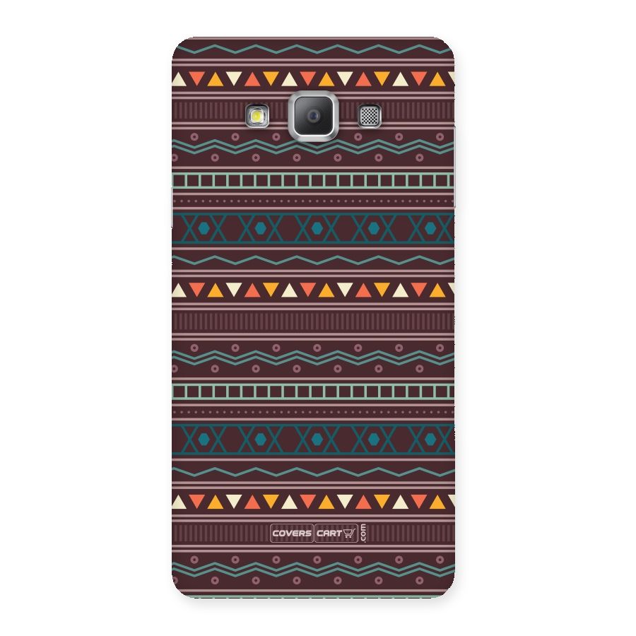 Classic Aztec Pattern Back Case for Galaxy A7
