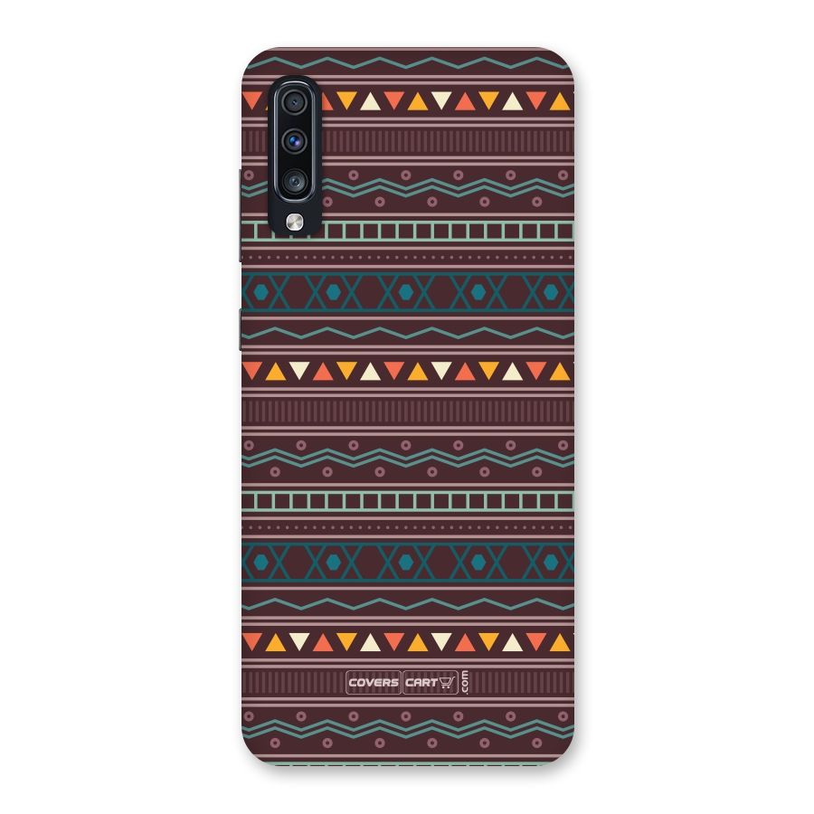 Classic Aztec Pattern Back Case for Galaxy A70