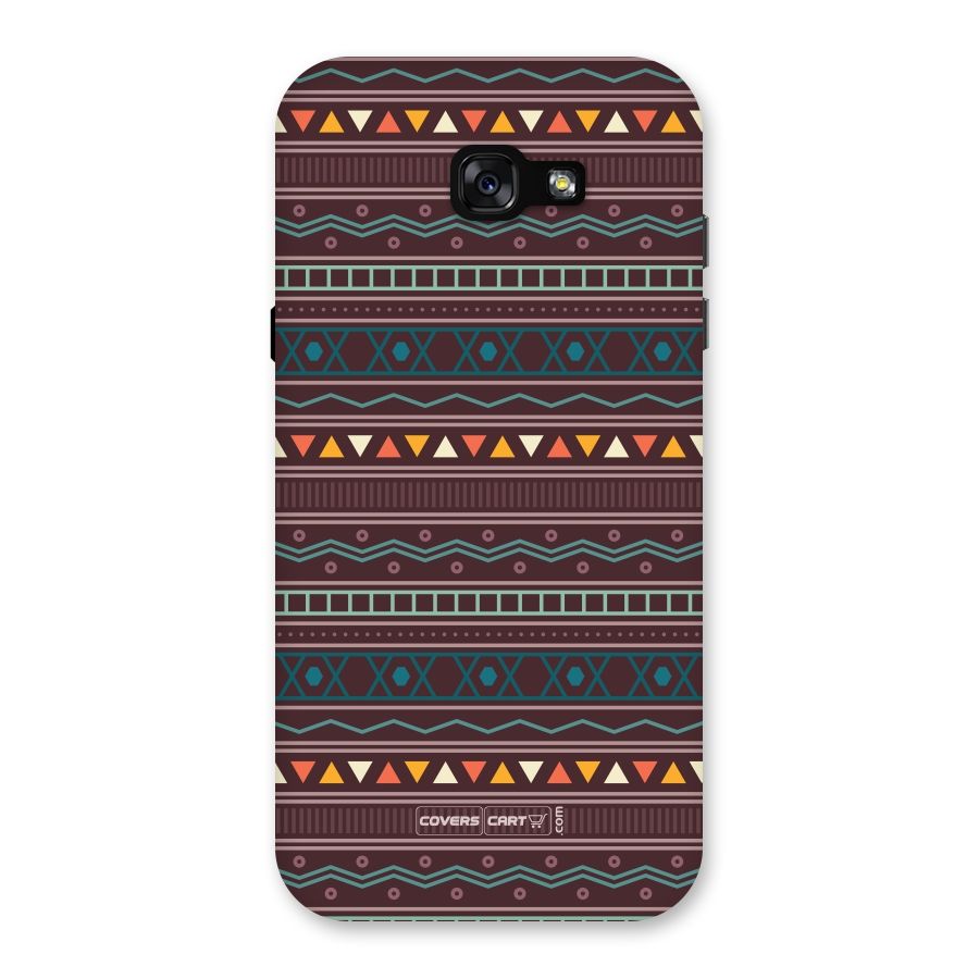 Classic Aztec Pattern Back Case for Galaxy A7 (2017)