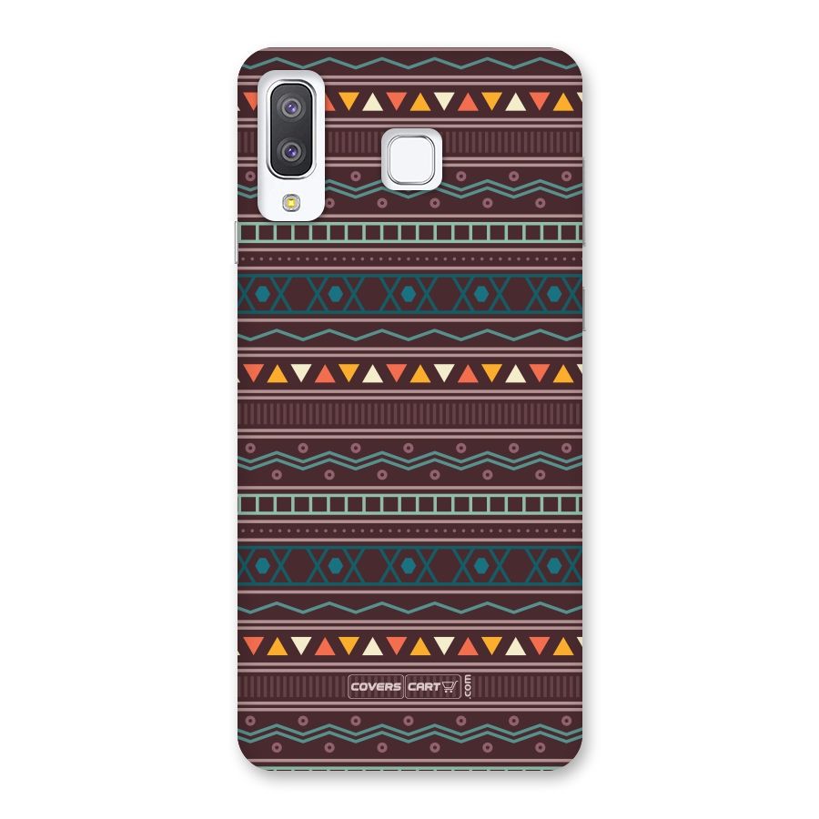 Classic Aztec Pattern Back Case for Galaxy A8 Star