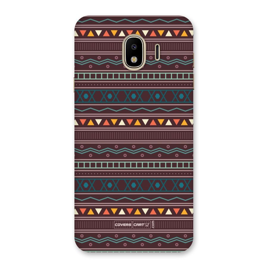Classic Aztec Pattern Back Case for Galaxy J4