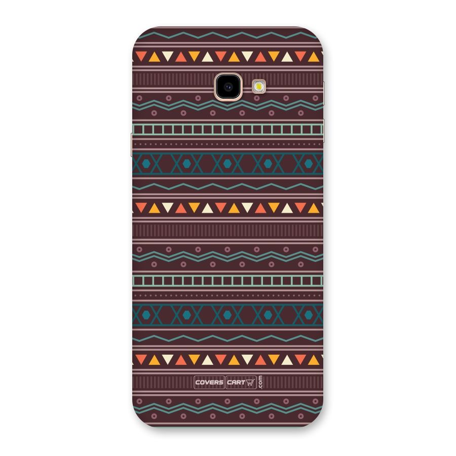 Classic Aztec Pattern Back Case for Galaxy J4 Plus