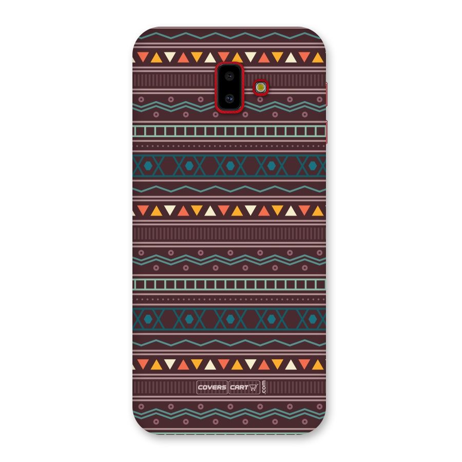 Classic Aztec Pattern Back Case for Galaxy J6 Plus