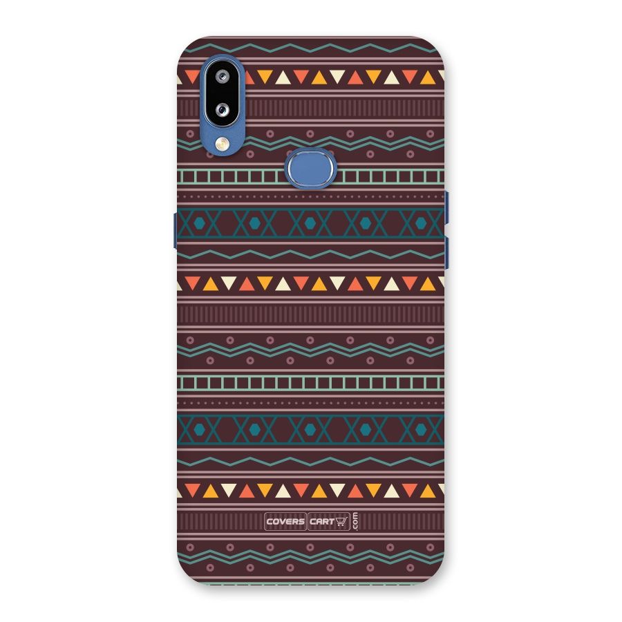 Classic Aztec Pattern Back Case for Galaxy M01s