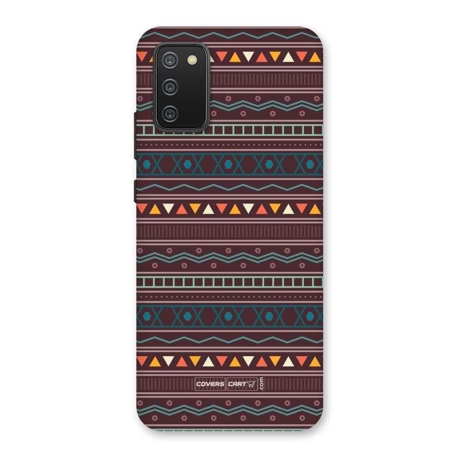 Classic Aztec Pattern Back Case for Galaxy M02s
