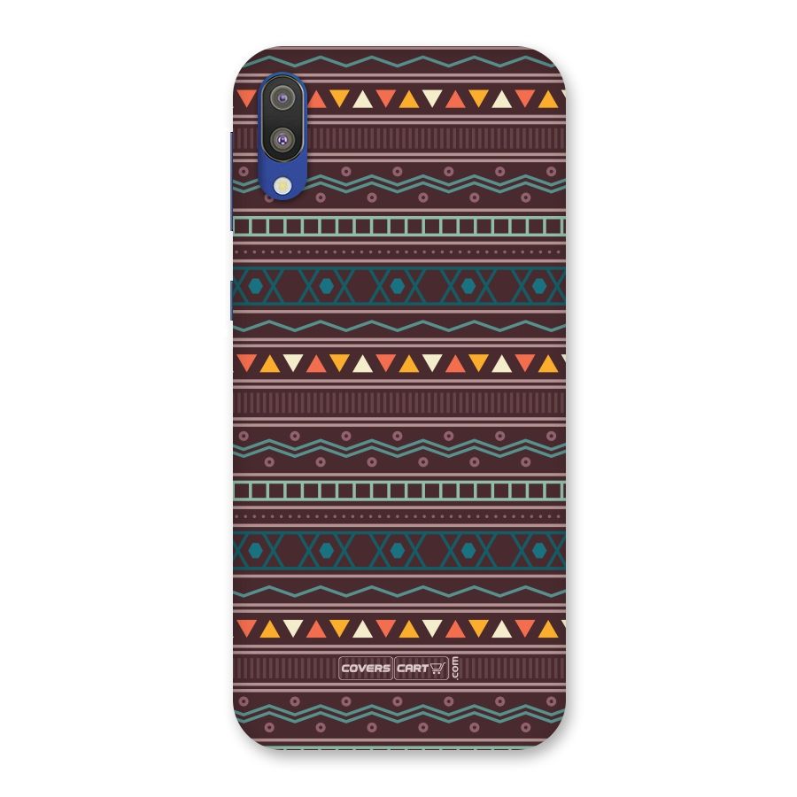 Classic Aztec Pattern Back Case for Galaxy M10