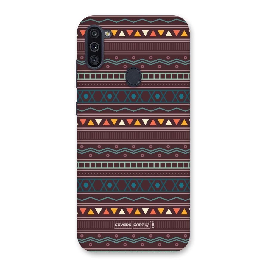 Classic Aztec Pattern Back Case for Galaxy M11