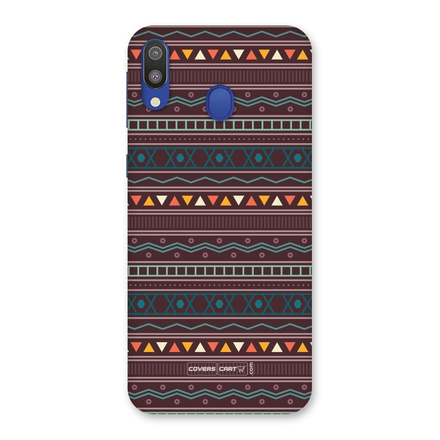 Classic Aztec Pattern Back Case for Galaxy M20