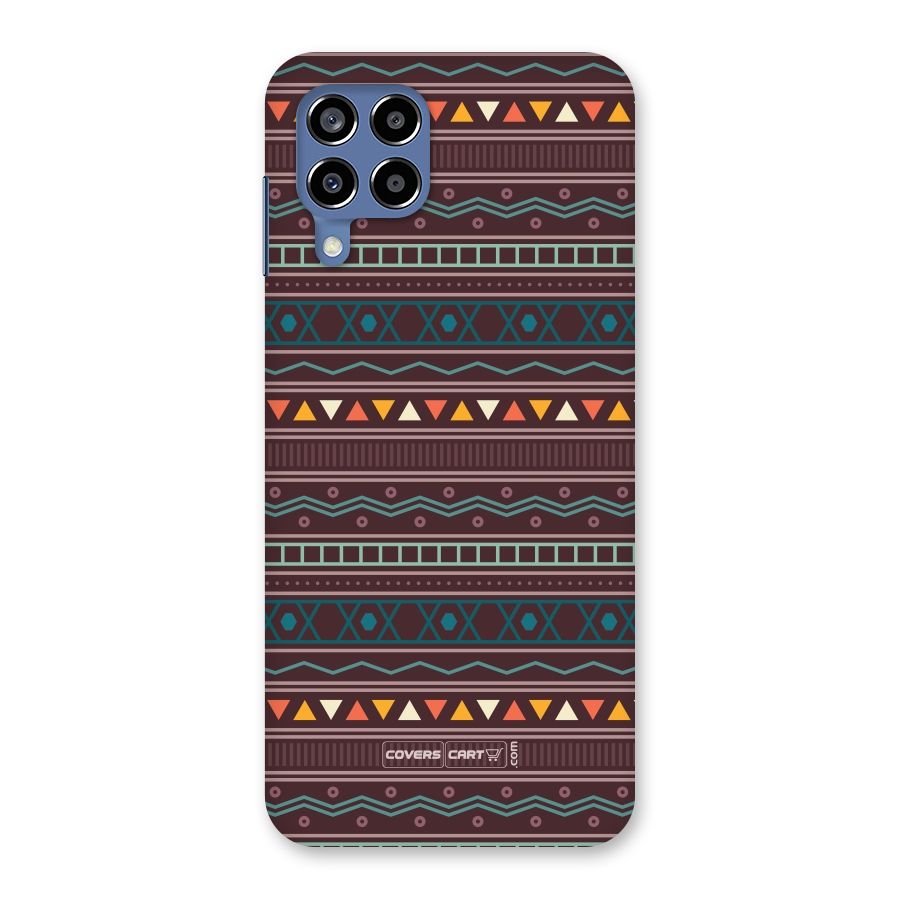 Classic Aztec Pattern Back Case for Galaxy M53 5G